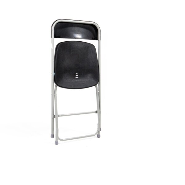 FEROS Klappstuhl Budget 45 x 80,5 x 45 cm (B x H x T) Kunststoff grau/schwarz 7 St./Pack.