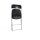 FEROS Klappstuhl Budget 45 x 80,5 x 45 cm (B x H x T) Kunststoff grau/schwarz 7 St./Pack.