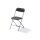 FEROS Klappstuhl Budget 45 x 80,5 x 45 cm (B x H x T) Kunststoff grau/schwarz 7 St./Pack.