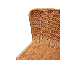 FEROS Barhocker Luca 76cm Polyethylen-Geflecht sand 2...