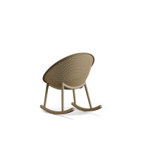 barths Schaukelstuhl Qosy 66 x 80 x 83 cm (B x H x T) Polypropylen sand 2 St./Pack.