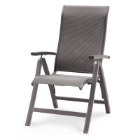 barths Klappstuhl Larino 62 x 110 x 68 cm (B x H x T) 100 % Ergotex anthrazit 2 St./Pack.