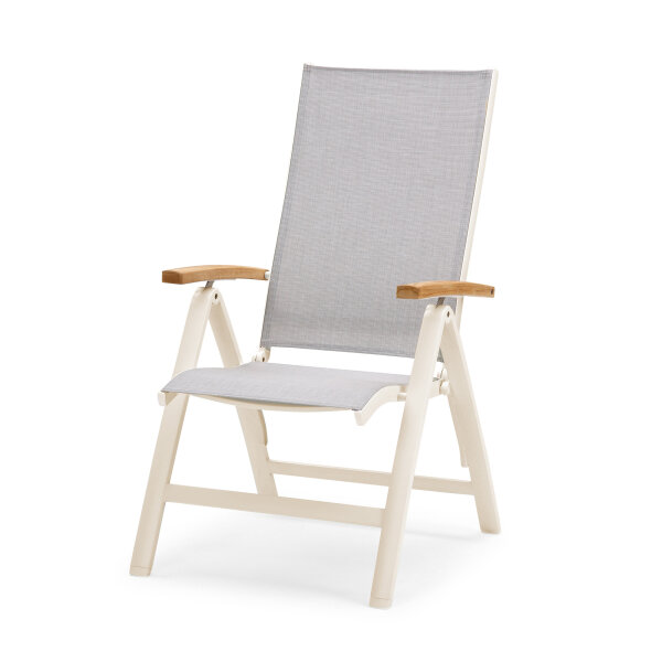 barths Klappstuhl Paros 62 x 110 x 67 cm (B x H x T) 100 % Ergotex sand 2 St./Pack.