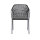 barths Gartenstuhl Burano 58,5 x 83,5 x 60 cm (B x H x T) anthrazit 4 St./Pack.