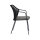 barths Gartenstuhl Burano 58,5 x 83,5 x 60 cm (B x H x T) anthrazit 4 St./Pack.