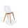 FEROS Stuhl Keeve Innenbereich, Außenbereich 47 x 83 x 53 cm (B x H x T) Polypropylen weiß 4 St./Pack.