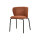 FEROS Stuhl Break Innenbereich 55 x 75 x 53 cm (B x H x T) 100 % Polyester/Sperrholz/Schaumstoff braun/rot 2 St./Pack.