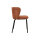 FEROS Stuhl Break Innenbereich 55 x 75 x 53 cm (B x H x T) 100 % Polyester/Sperrholz/Schaumstoff braun/rot 2 St./Pack.
