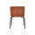 FEROS Stuhl Break Innenbereich 55 x 75 x 53 cm (B x H x T) 100 % Polyester/Sperrholz/Schaumstoff braun/rot 2 St./Pack.