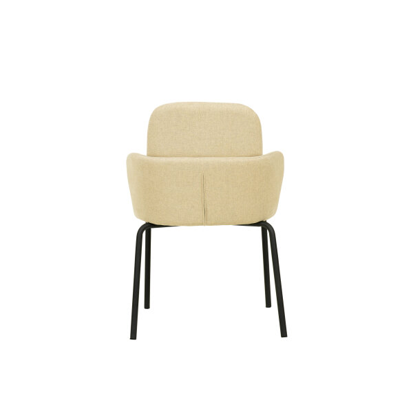 FEROS Stuhl Paddy Innenbereich 56 x 82 x 56 cm (B x H x T) 100 % Polyester sand 2 St./Pack.