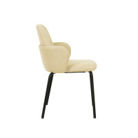 FEROS Stuhl Paddy Innenbereich 56 x 82 x 56 cm (B x H x T) 100 % Polyester sand 2 St./Pack.