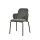 FEROS Stuhl Paddy Innenbereich 56 x 82 x 56 cm (B x H x T) 100 % Polyester dunkelgrau 2 St./Pack.