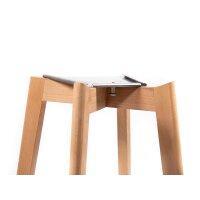 FEROS Barhocker Keeve 80cm Polypropylen grau 4 St./Pack.
