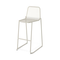 FEROS Barhocker Mase 74cm Stahl, pulverbeschichtet sand 4...
