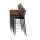 FEROS Barhocker Louis 81cm Kunstleder schwarz 2 St./Pack.