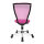 TOPSTAR Kinderdrehstuhl Titan® Junior Rolle hart gebremst (für Teppichboden) Stahl, lackiert pink