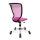 TOPSTAR Kinderdrehstuhl Titan® Junior Rolle hart gebremst (für Teppichboden) Stahl, lackiert pink