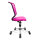 TOPSTAR Kinderdrehstuhl Titan® Junior Rolle hart gebremst (für Teppichboden) Stahl, lackiert pink