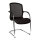 TOPSTAR Besucherstuhl Open Chair 100 110kg 100 % Trevira CS schwarz