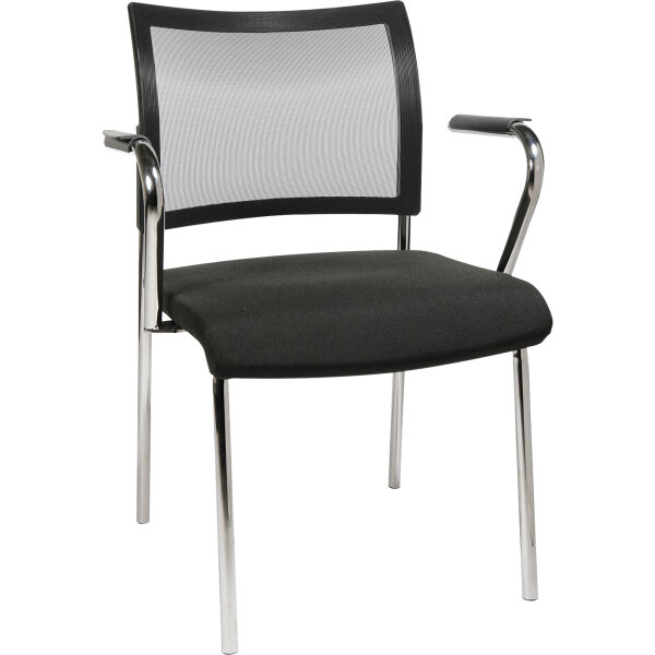 TOPSTAR Besucherstuhl Visit 10 Net 110kg 100 % Polypropylen