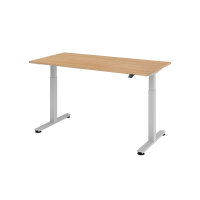 Hammerbacher Schreibtisch Maße: 1.600 x 630-1.270 x...