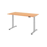 Hammerbacher Schreibtisch Maße: 1.600 x 630-1.270 x...