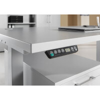 Hammerbacher Schreibtisch Maße: 1.200 x 630-1.270 x...