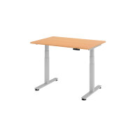 Hammerbacher Schreibtisch Maße: 1.200 x 630-1.270 x...