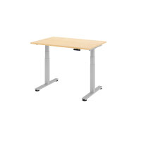 Hammerbacher Schreibtisch Maße: 1.200 x 630-1.270 x...