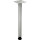 Hammerbacher Stützfuß 60 x 655-825 mm (Ø x H) Metall, pulverbeschichtet silber
