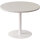 easyDesk® Beistelltisch 800 x 600 mm (Ø x H) weiß