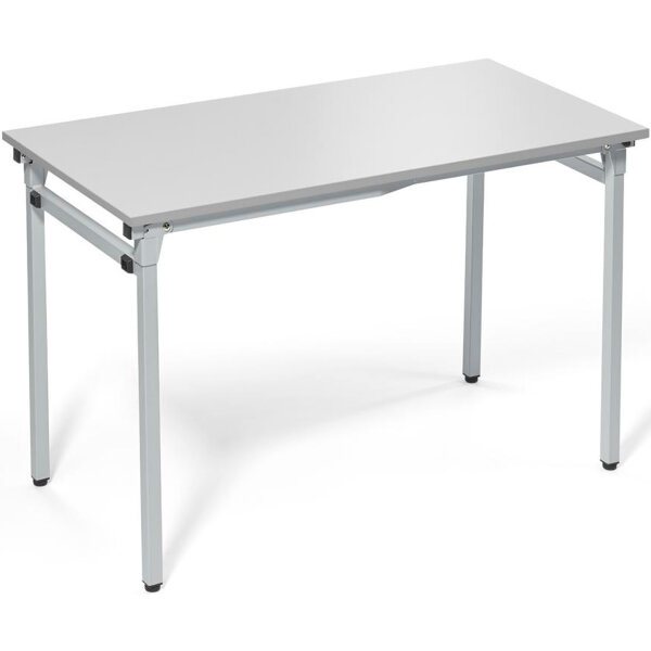 Konferenztisch 1.200 x 720 x 600 mm (B x H x T) 3-Schicht-Spanplatte Farbe der Tischplatte: lichtgrau