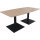 Konferenztisch communication 1.800 x 720 x 800/900 mm (B x H x T) Holz Farbe der Tischplatte: eiche natur