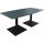 Konferenztisch communication 1.800 x 720 x 800/900 mm (B x H x T) Holz Farbe der Tischplatte: lavagrau