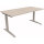 Schreibtisch all in one Maße: 1.600 x 650-850 x 800 mm (B x H x T) Holz akazie hell