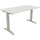 Schreibtisch all in one Maße: 1.400 x 650-850 x 700 mm (B x H x T) Holz diamant weiß