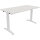 Schreibtisch all in one Maße: 1.400 x 650-850 x 700 mm (B x H x T) Holz diamant weiß
