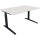 Schreibtisch all in one Maße: 1.400 x 650-850 x 900 mm (B x H x T) Holz diamant weiß