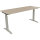 Schreibtisch all in one Maße: 1.600 x 650-850 x 600 mm (B x H x T) Holz eiche natur