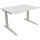 Schreibtisch all in one Maße: 1.600 x 650-850 x 700 mm (B x H x T) Holz diamant weiß