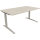 Schreibtisch all in one Maße: 1.600 x 650-850 x 700 mm (B x H x T) Holz akazie hell