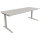 Schreibtisch all in one Maße: 1.800 x 650-850 x 700 mm (B x H x T) Holz lichtgrau