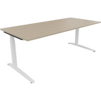Schreibtisch all in one Maße: 2.000 x 650-850 x 900...