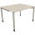 Schreibtisch all in one Maße: 1.200 x 680-820 x 1.000 mm (B x H x T) Holz akazie hell