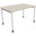 Schreibtisch all in one Maße: 1.200 x 680-820 x 800 mm (B x H x T) Holz akazie hell