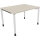 Schreibtisch all in one Maße: 1.200 x 680-820 x 900 mm (B x H x T) Holz akazie hell