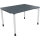 Schreibtisch all in one Maße: 1.200 x 680-820 x 900 mm (B x H x T) Holz lavagrau