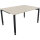 Schreibtisch all in one Maße: 1.400 x 680-820 x 1.000 mm (B x H x T) Holz akazie hell