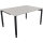 Schreibtisch all in one Maße: 1.400 x 680-820 x 1.000 mm (B x H x T) Holz lichtgrau