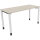 Schreibtisch all in one Maße: 1.400 x 680-820 x 600 mm (B x H x T) Holz akazie hell